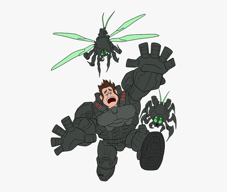 Wreck It Ralph Cybug Drawing, HD Png Download, Free Download