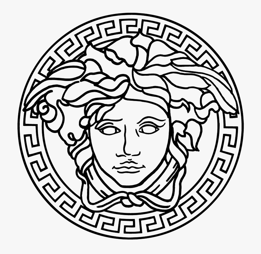 Gucci Coloring Pages - Versace Plug, HD Png Download, Free Download