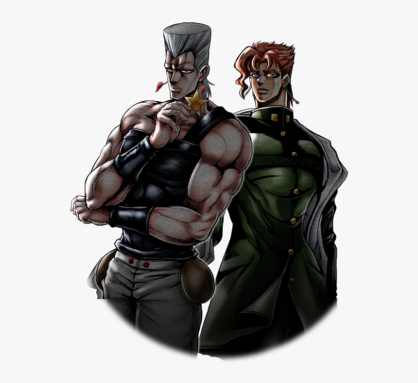 Unit Jean Pierre Polnareff And Noriaki Kakyoin - Kakyoin Noriaki And Polnareff, HD Png Download, Free Download