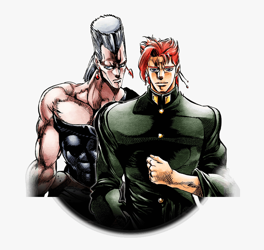 Unit Jean Pierre Polnareff And Noriaki Kakyoin - Jean Pierre Polnareff Unit, HD Png Download, Free Download