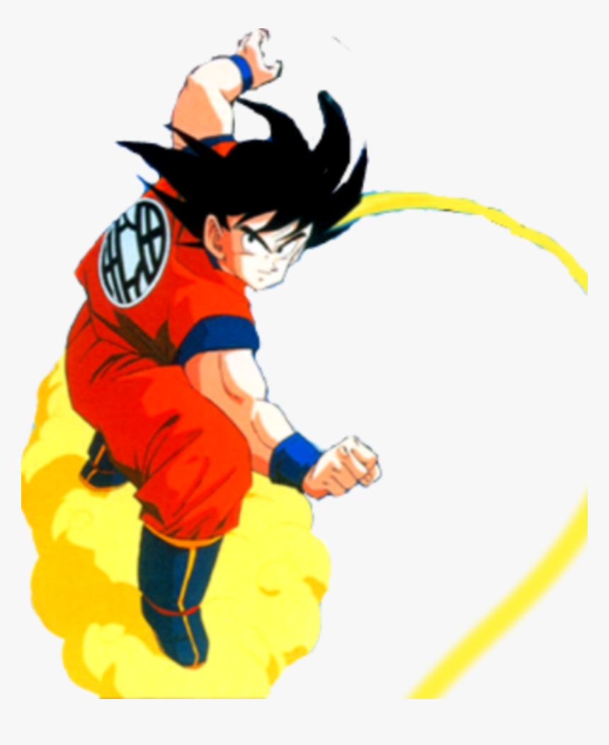 Goku Clipart Fly - Goku Flying Nimbus Png, Transparent Png, Free Download