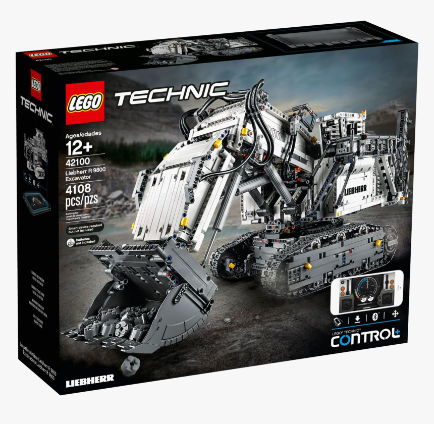 Lego Technic Liebherr R 9800, HD Png Download, Free Download