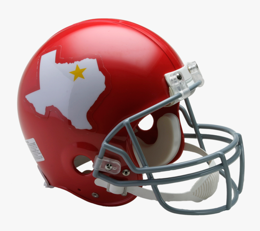 Dallas Texans Vsr4 Authentic Throwback Helmet - Steelers Helmet, HD Png Download, Free Download