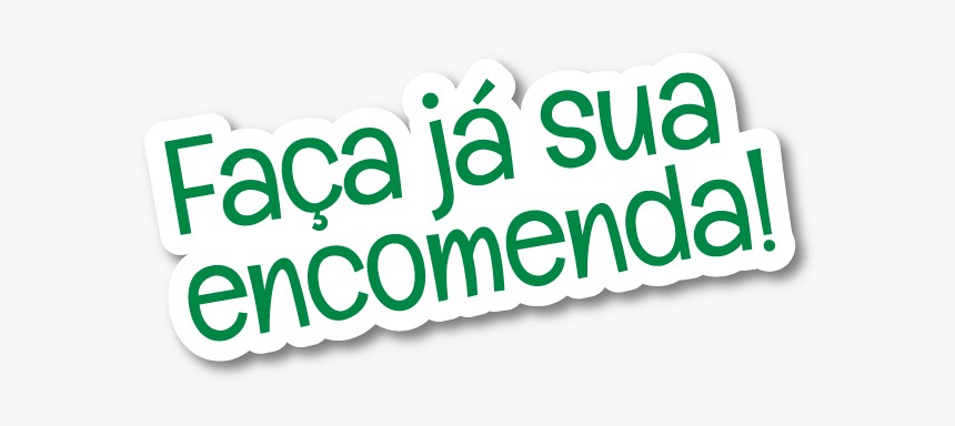 Faça Sua Encomenda - Graphic Design, HD Png Download, Free Download