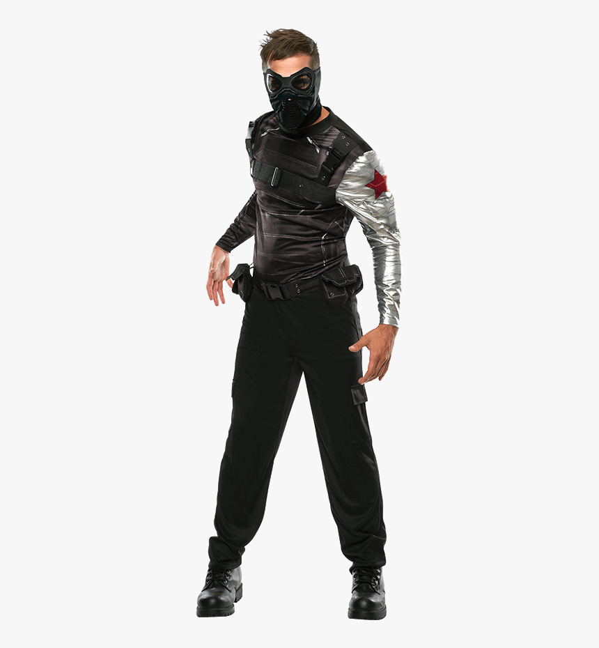 Adult Winter Soldier Costume - Winter Soldier Costume, HD Png Download, Free Download
