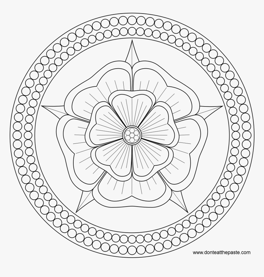 Zen Mandala Coloring Pages - Coloring For Adults Hd, HD Png Download, Free Download