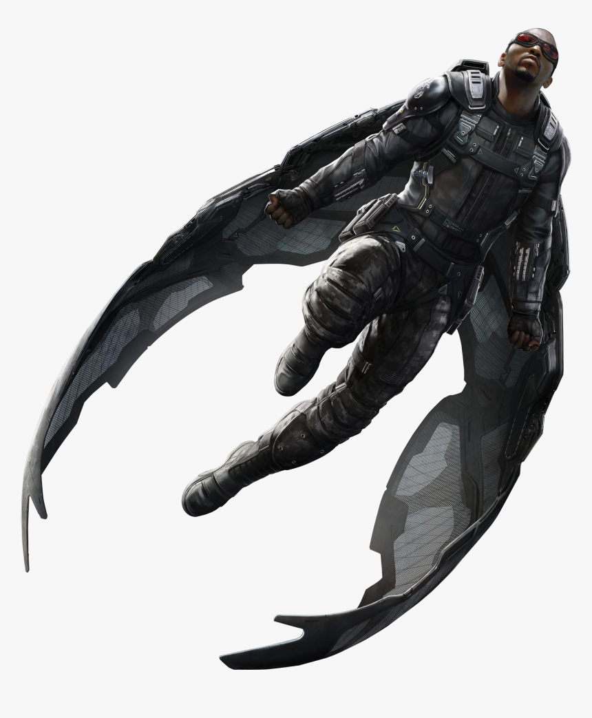 Captain America The Winter Soldier Falcon Png , Png, Transparent Png, Free Download