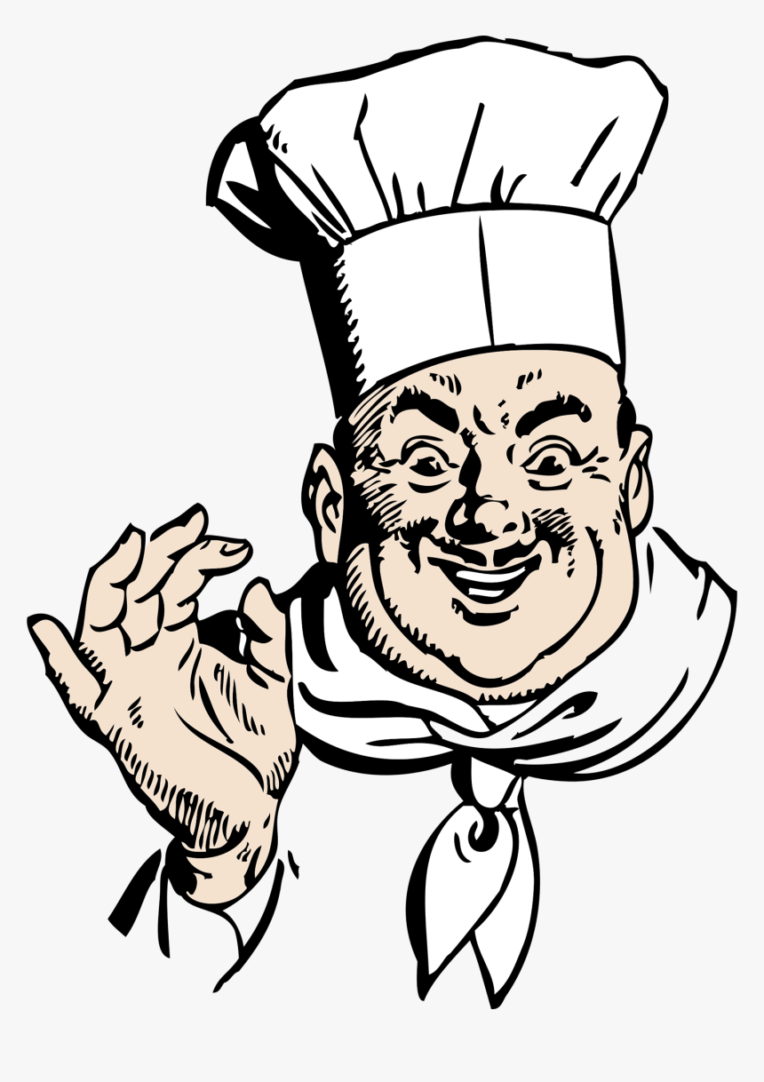 Pizza Clipart Man Italian - Italian Chef Png, Transparent Png, Free Download