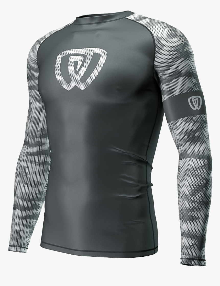 Phalanx Bjj Rash Guard For Jiu Jitsu And Mma, Perfect - Long-sleeved T-shirt, HD Png Download, Free Download