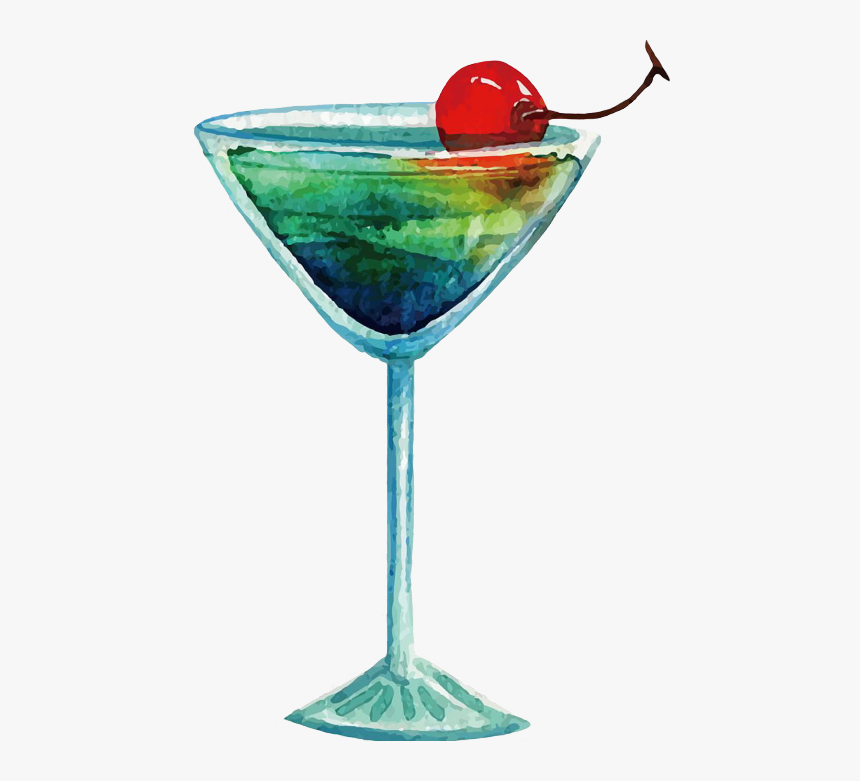 Martini Cherry Freetoedit Ly Cocktail Ve Vector Hd Png Download Kindpng