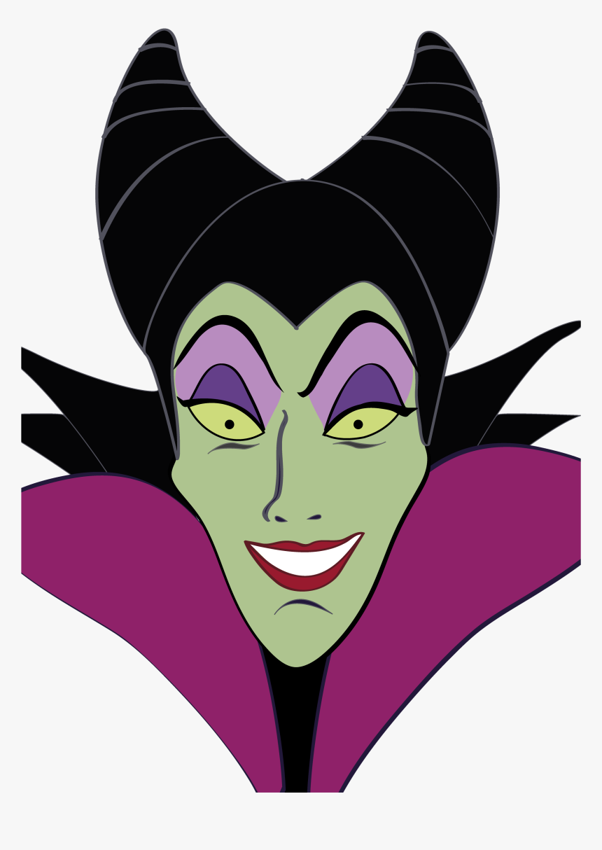 Maleficent Evil Queen Walt Disney Villain - Maléfique Disney De Face, HD Png Download, Free Download