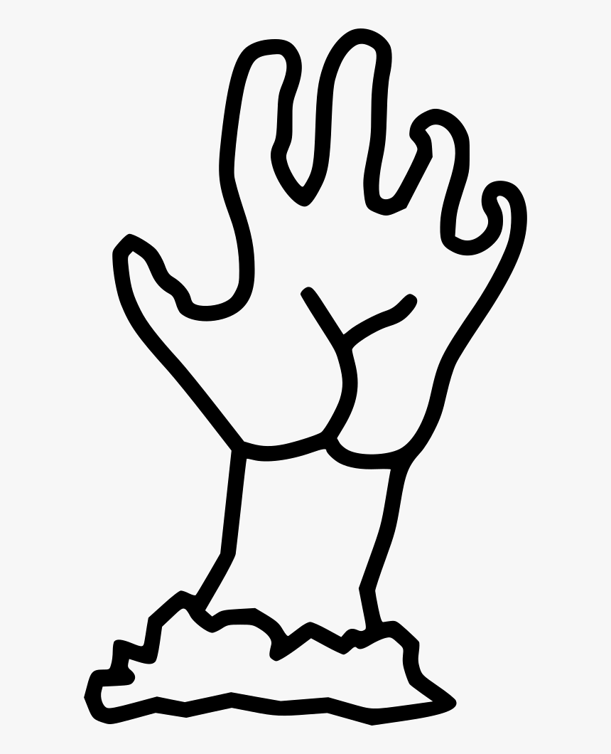 Hand Creepy Dead Evil Zombie - Google, HD Png Download, Free Download