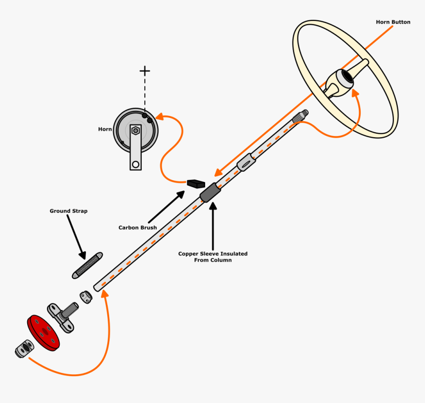 1966 Beetle Steering Column, HD Png Download, Free Download