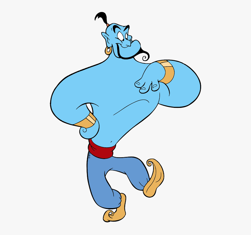 Aladdin Png Galore - Genie Aladdin, Transparent Png, Free Download