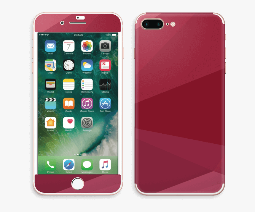 Transparent Iphone 7 Red Png - Iphone 7 Plus 256gb, Png Download, Free Download