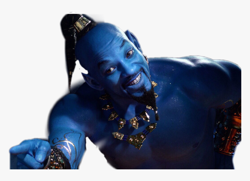 #aladdin #genie - Will Smith Genie Delete, HD Png Download, Free Download