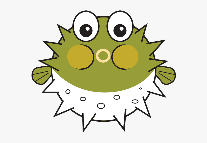 Animaru Pufferfish - Cartoon, HD Png Download, Free Download