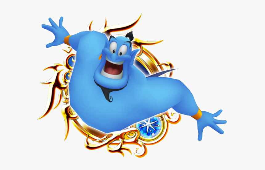 Genie - Kingdom Hearts Key Art 1, HD Png Download, Free Download