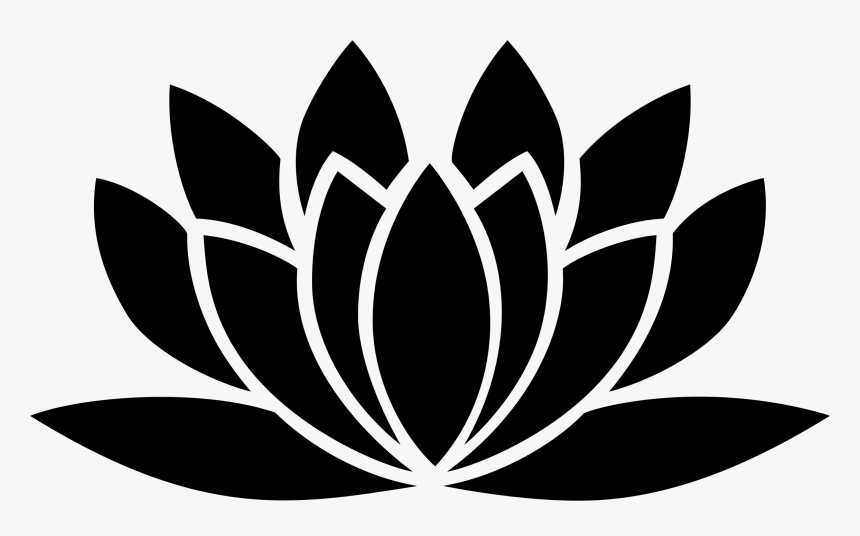 Lotus Silhouette Mark Iii Clip Arts - Flor De Lotus Yoga, HD Png Download, Free Download