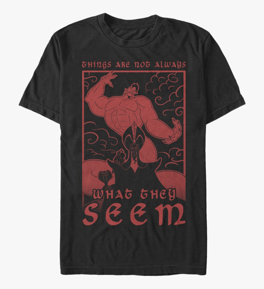 Things Are Not Always What They Seem Aladdin T-shirt - Active Shirt, HD Png Download, Free Download