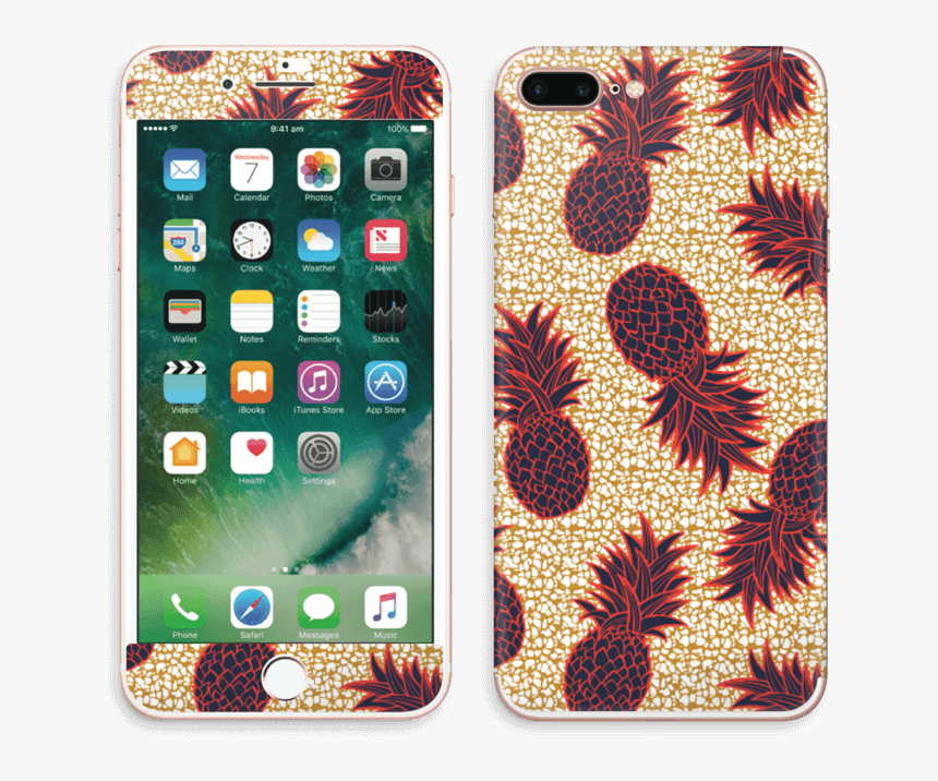 Pineapple Glow Skin Iphone 7 Plus - Iphone 7 Plus Small, HD Png Download, Free Download