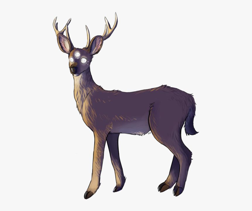 Third Deer Tumblr - Deer With 3 Eyes, HD Png Download, Free Download