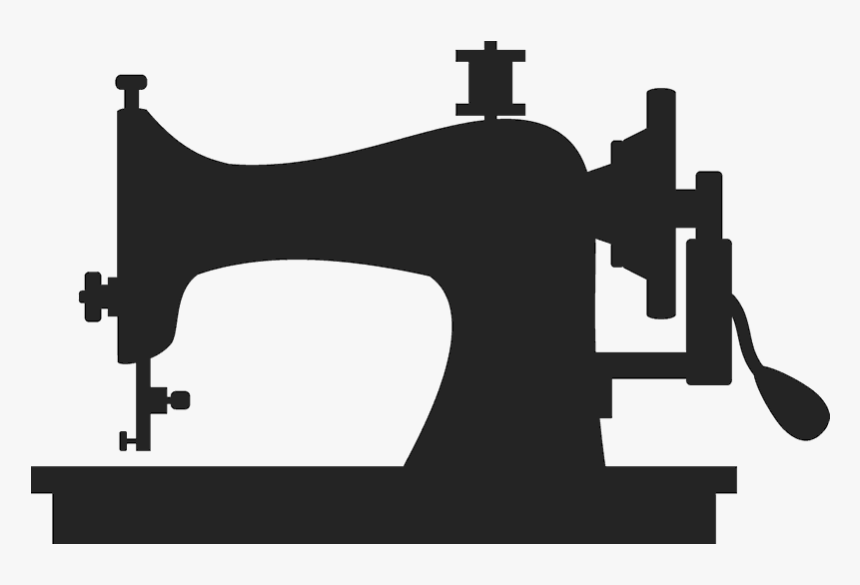 Sewing Machine Clipart Black And White, HD Png Download, Free Download