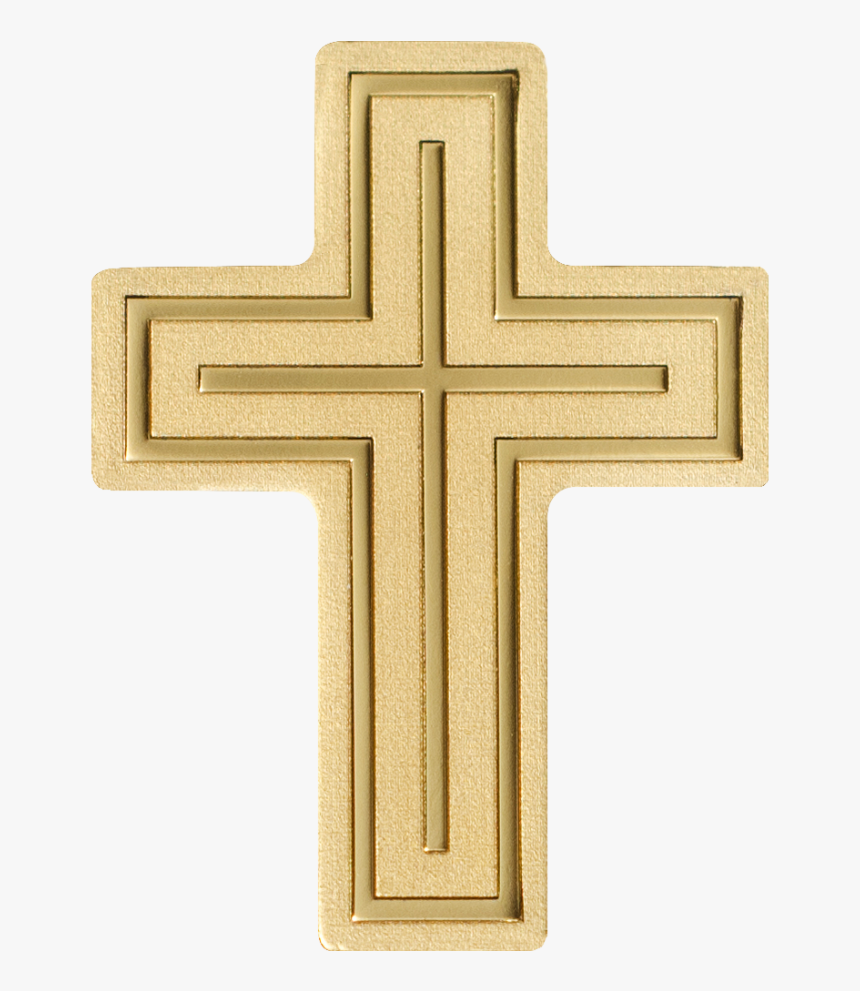 Golden Cross Png, Transparent Png, Free Download