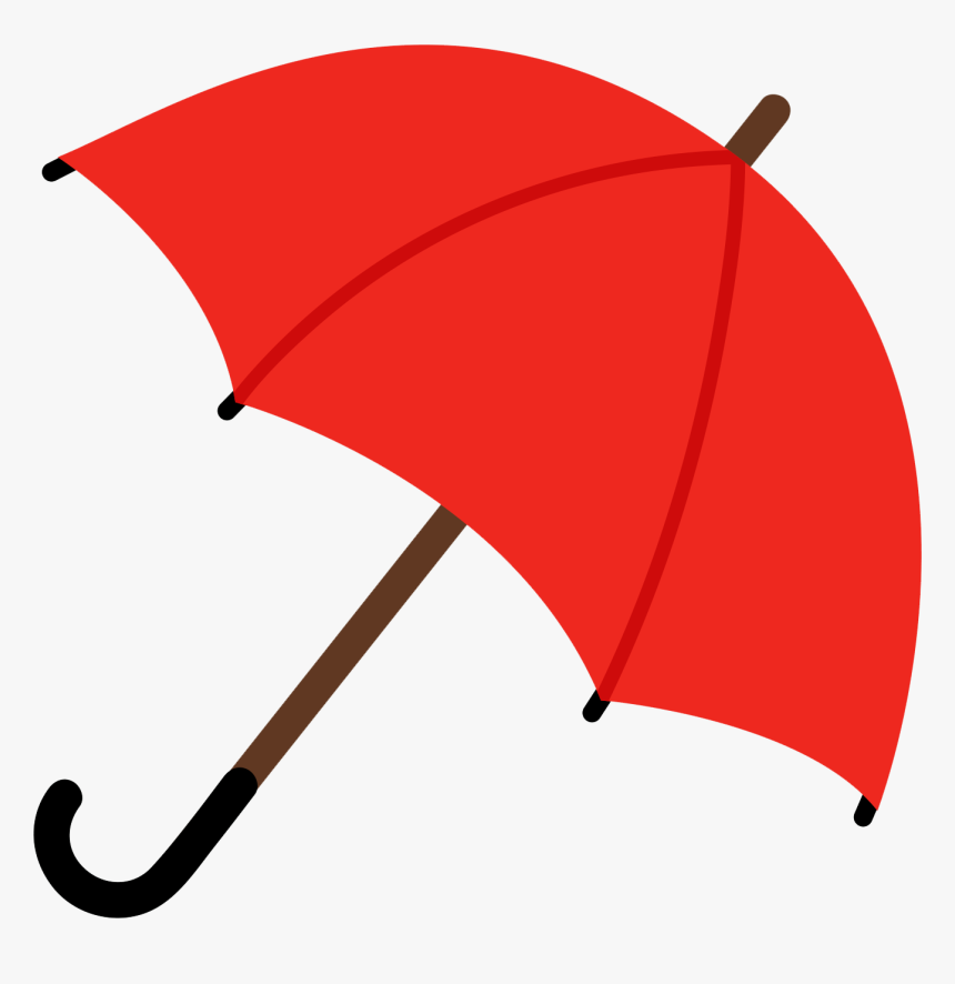 Umbrella Red Clip Art - Clip Art Red Umbrella, HD Png Download, Free Download