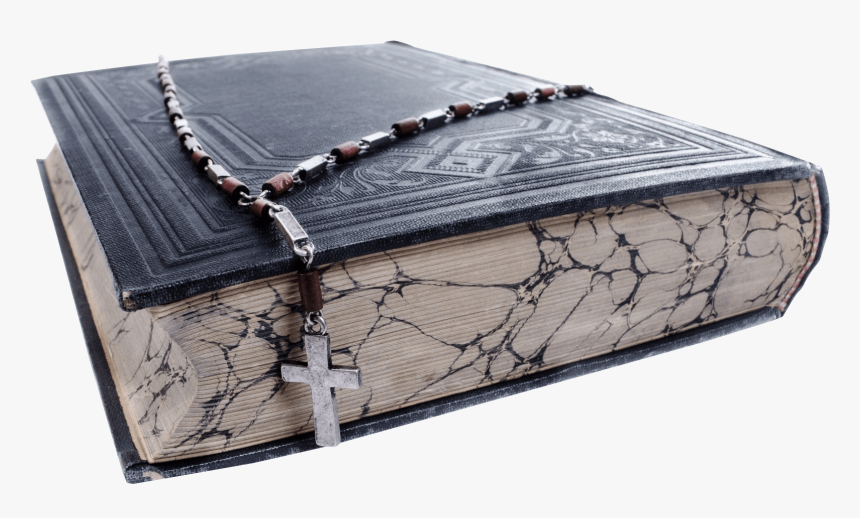 Old Bible With A Cross Clip Arts - Old Bible Transparent Png, Png Download, Free Download