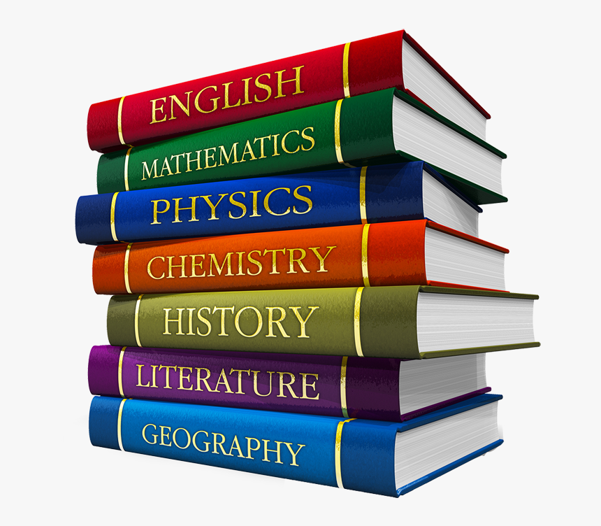 Stack Of Textbooks, HD Png Download, Free Download