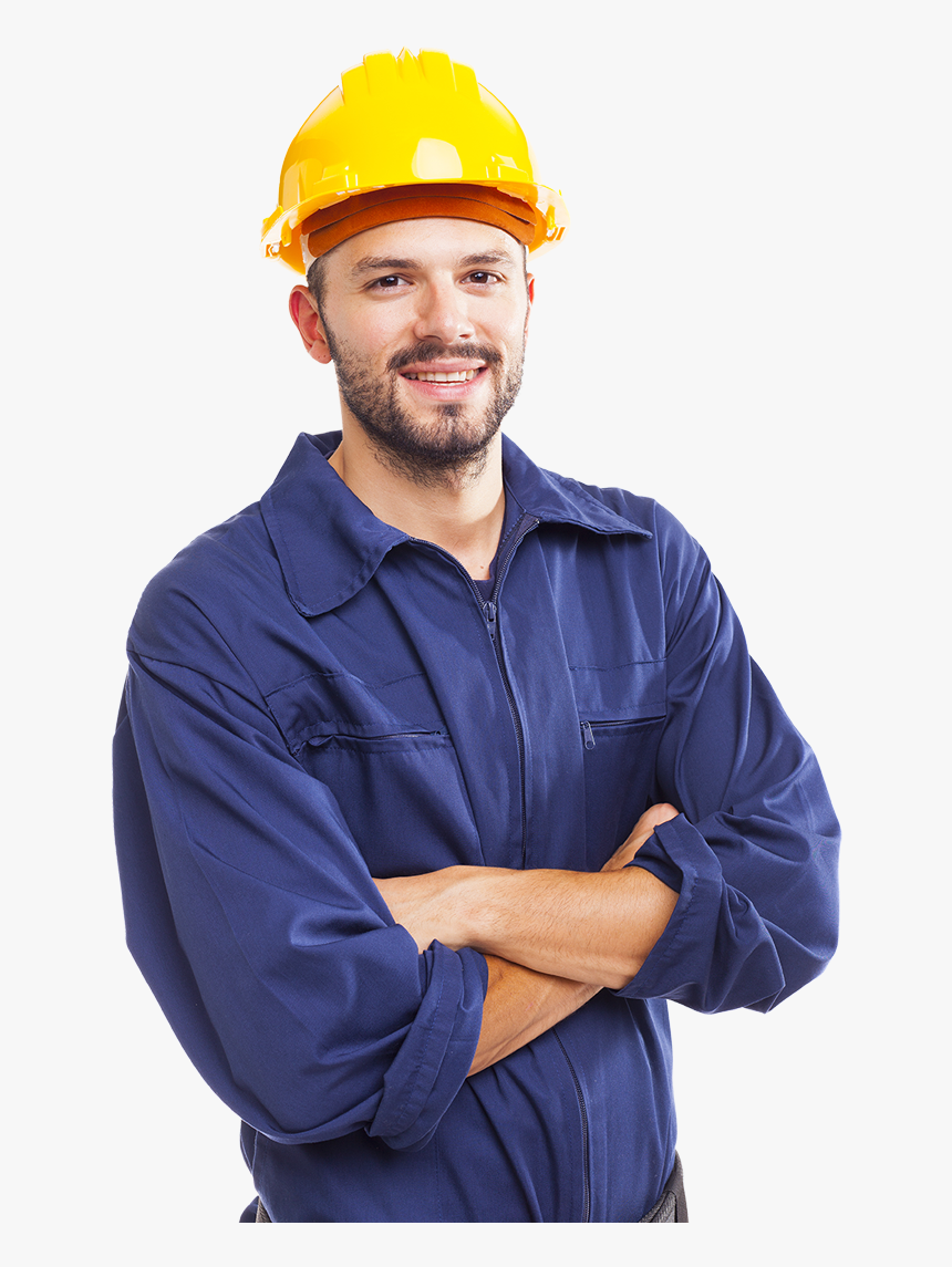 Transparent Construction Man Png - Man In Construction Helmet Png, Png Download, Free Download