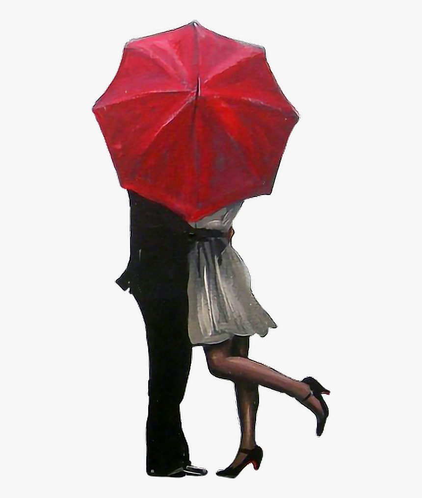 #couple #relationship #together #love #relationshipgoals - Couple In Red Umbrella Png, Transparent Png, Free Download