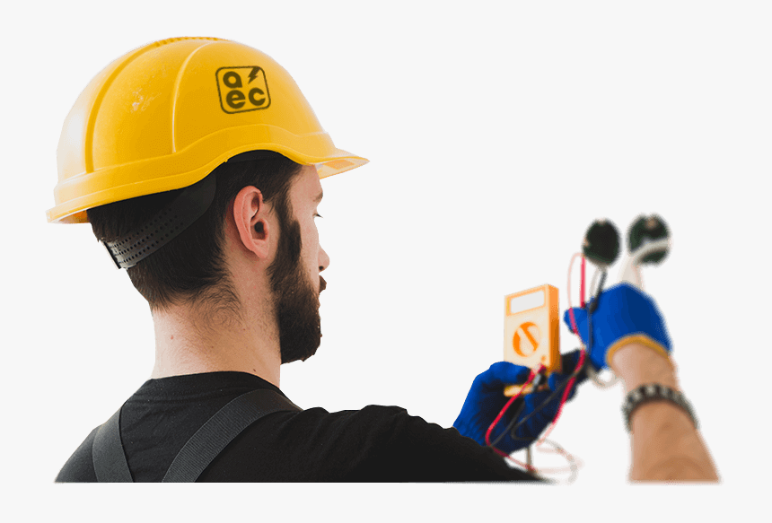Man In Hard Hat - Electrical Engineer Man Png, Transparent Png, Free Download