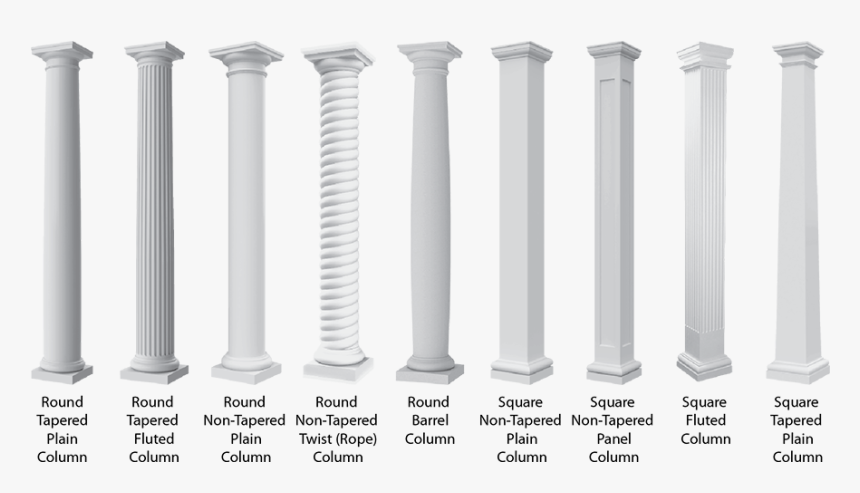 Fiberglass Column Pergolas - Square Column, HD Png Download, Free Download