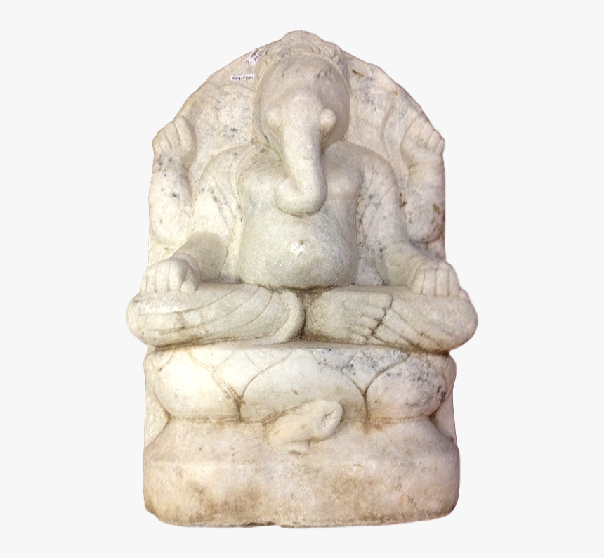Antique Ganesh Ganpati Marble - Stone Carving, HD Png Download, Free Download