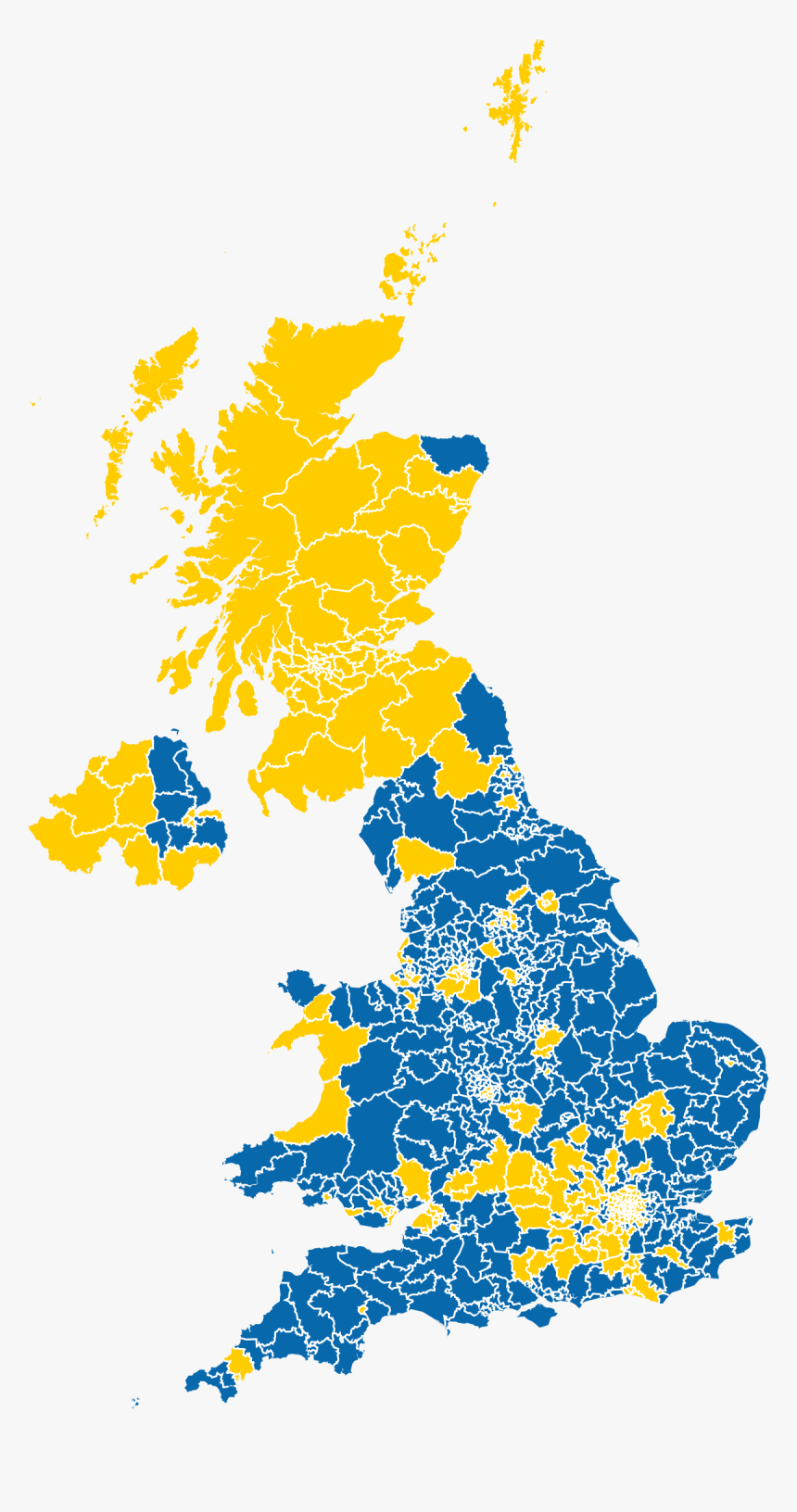 Brexit Vote By Constituency, HD Png Download, Free Download