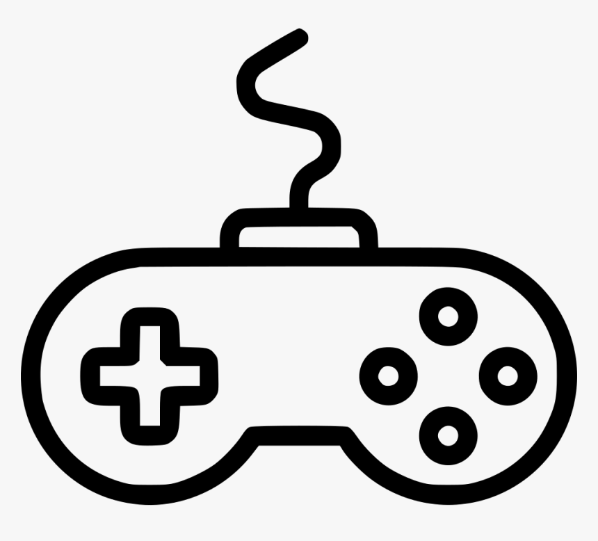 Game Controller,clip Art,technology - Outline Image Of Ambulance, HD Png Download, Free Download