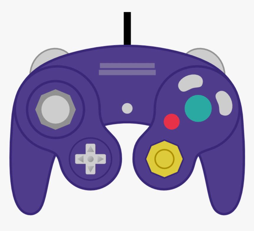 Joystick Clipart Png - Gamecube Controller Clipart, Transparent Png, Free Download