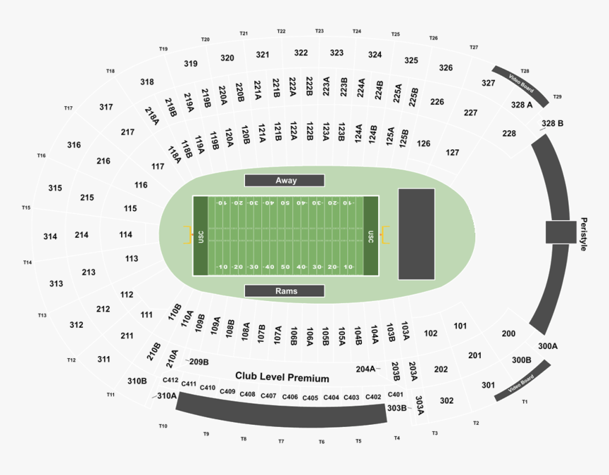 La Coliseum Section 126, HD Png Download, Free Download