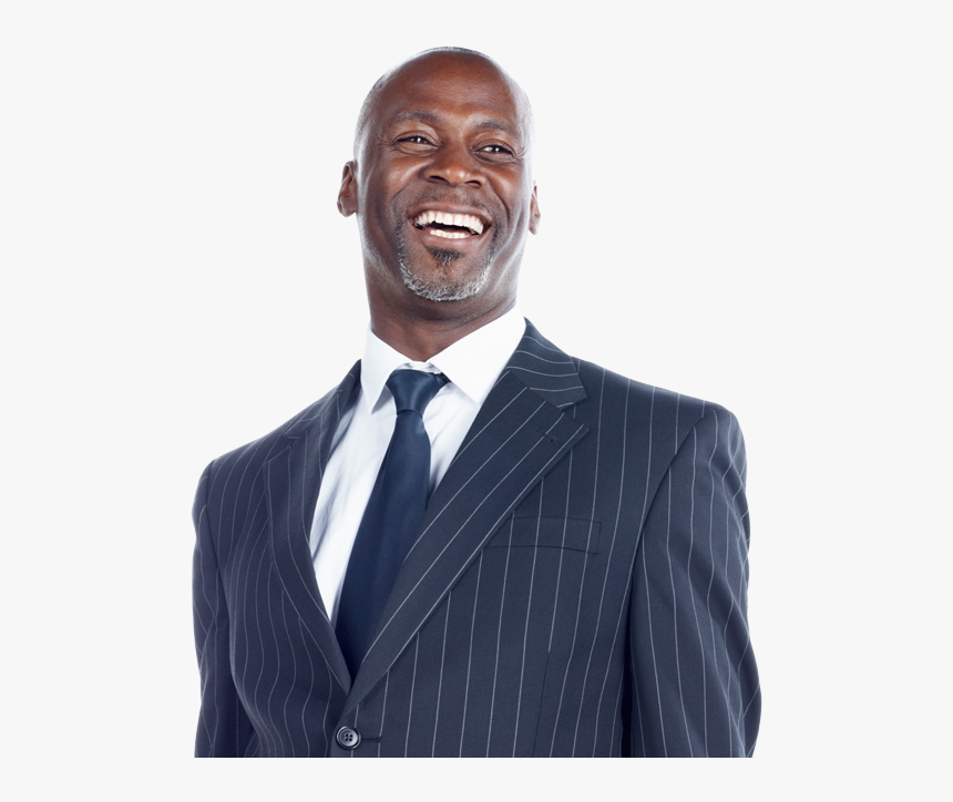 Happy Looking Man In A Blue Suit - Businessperson, HD Png Download, Free Download