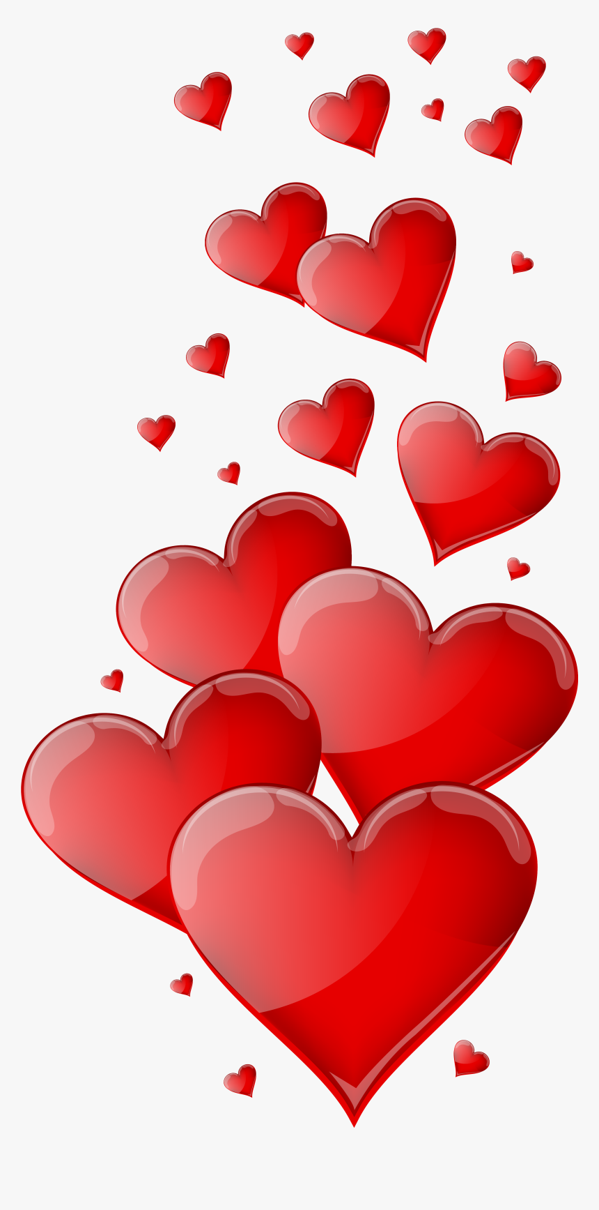 Heart Clipart Png - Red Hearts Clipart, Transparent Png, Free Download