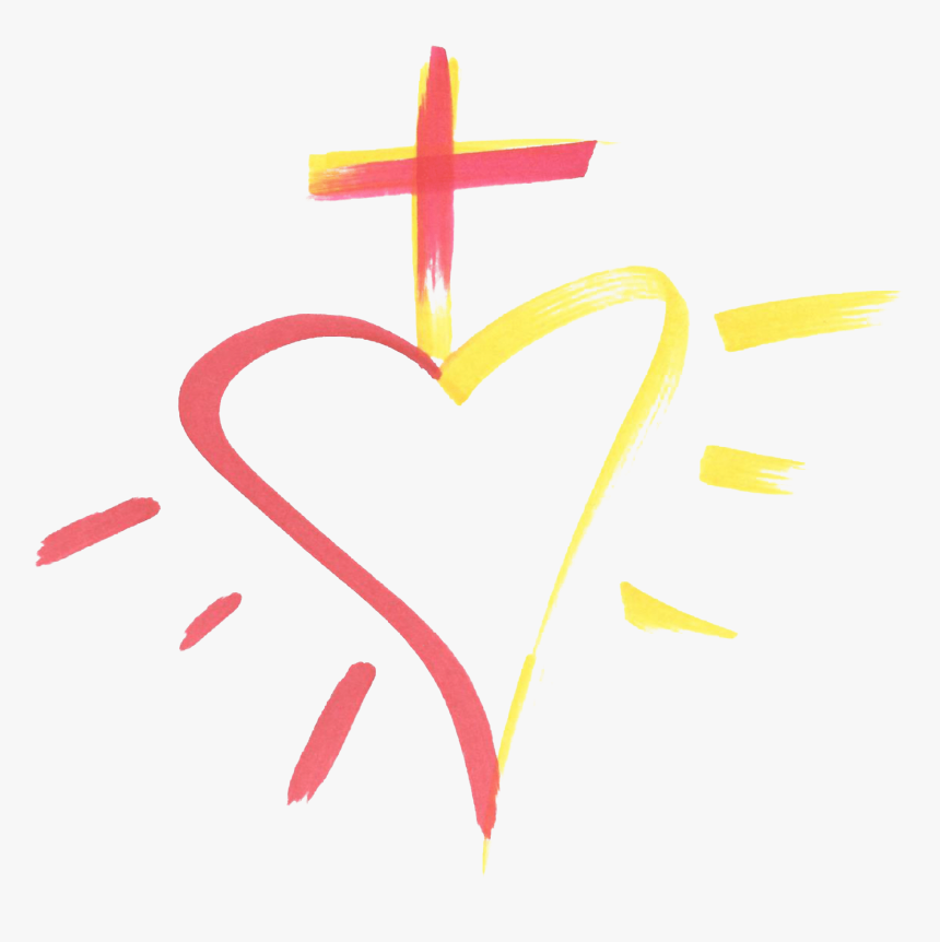 Sacred Heart Image Graffiti T Shirt Design - Cross, HD Png Download, Free Download