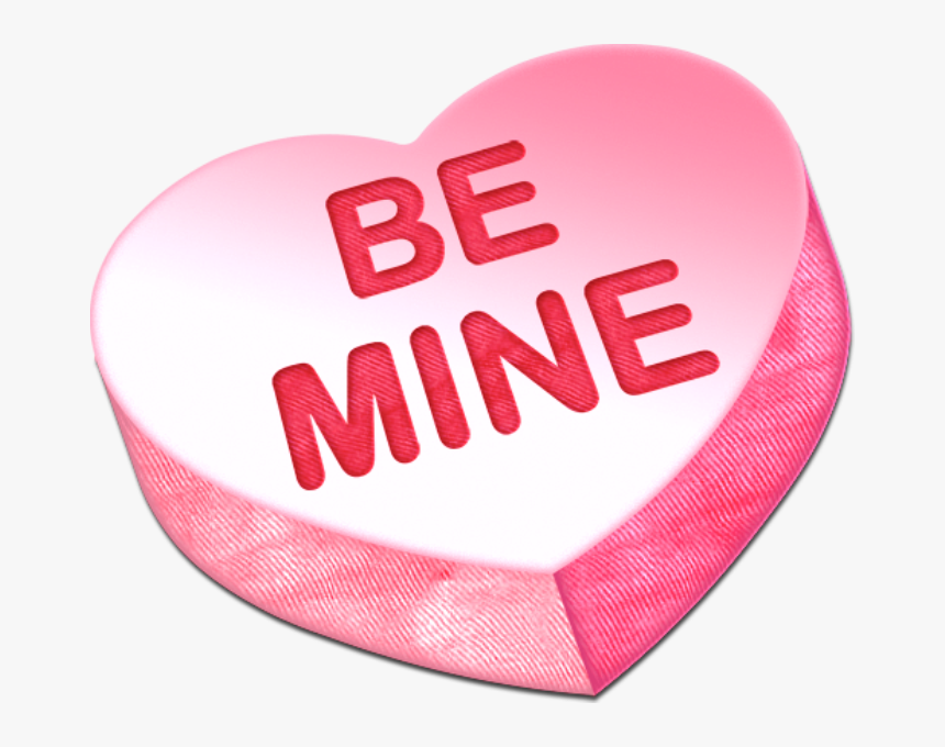 Heart Candy Png - Mine Candy Heart Png, Transparent Png, Free Download