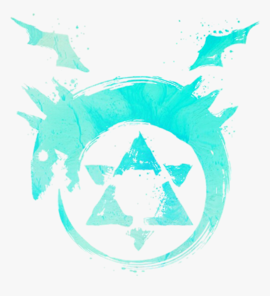 #fullmetalalchemist #homunculus #anime #symbol #blue - Full Metal Alchemist Homunculus, HD Png Download, Free Download
