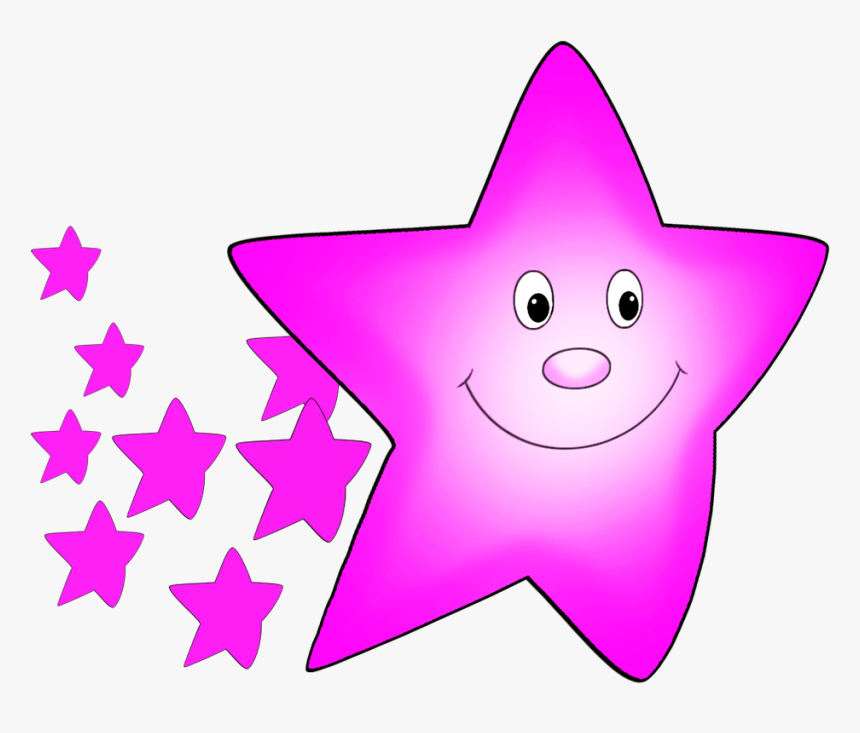 Transparent Pink Star Png - Star Clipart Stars Cartoon, Png Download ...