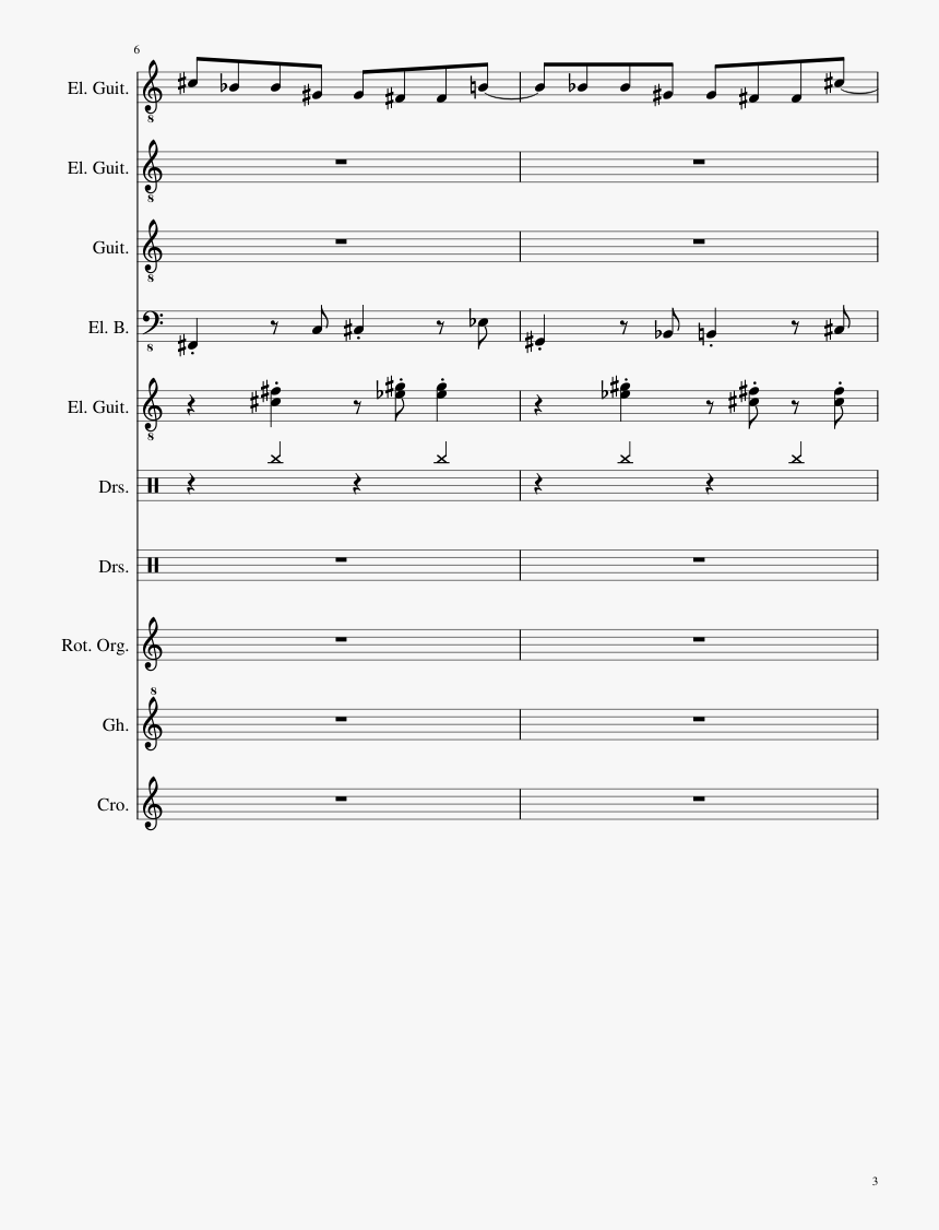 All Star Bass Sheet Music, HD Png Download, Free Download