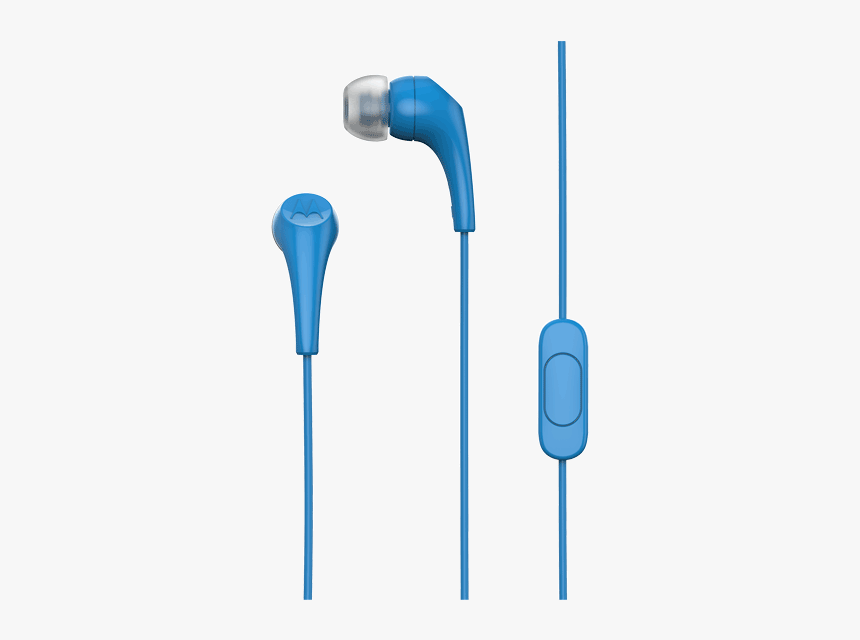 Motorola Ear Buds Blue, HD Png Download, Free Download