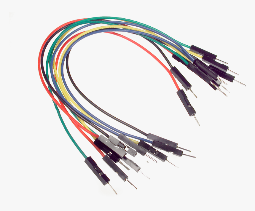 Male To Male Jumper Cables , Png Download - Male To Male Jumper, Transparent Png, Free Download
