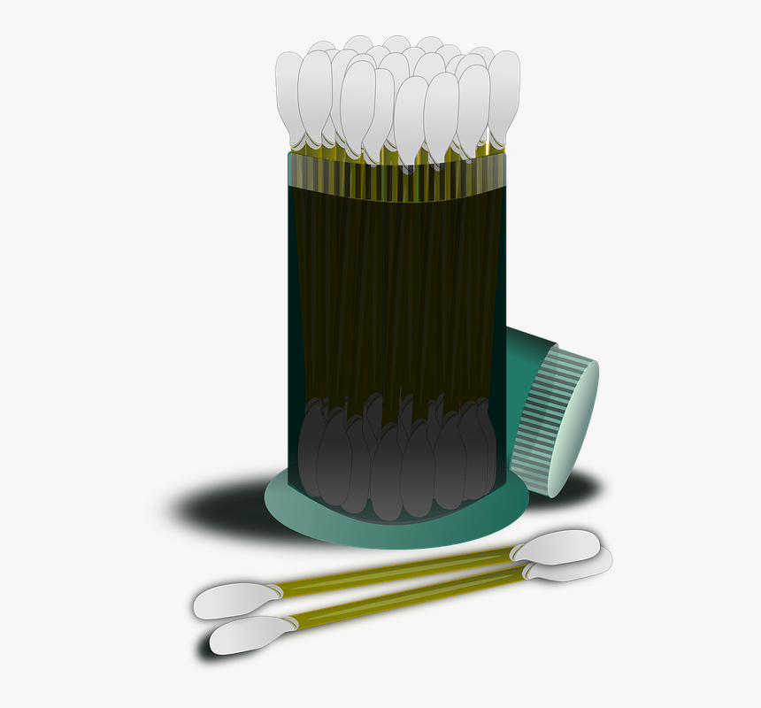 Cotton Swabs, Cotton Buds, Q-tips, Hygiene, Ear, Buds - Cotton Bud Clipart Png, Transparent Png, Free Download